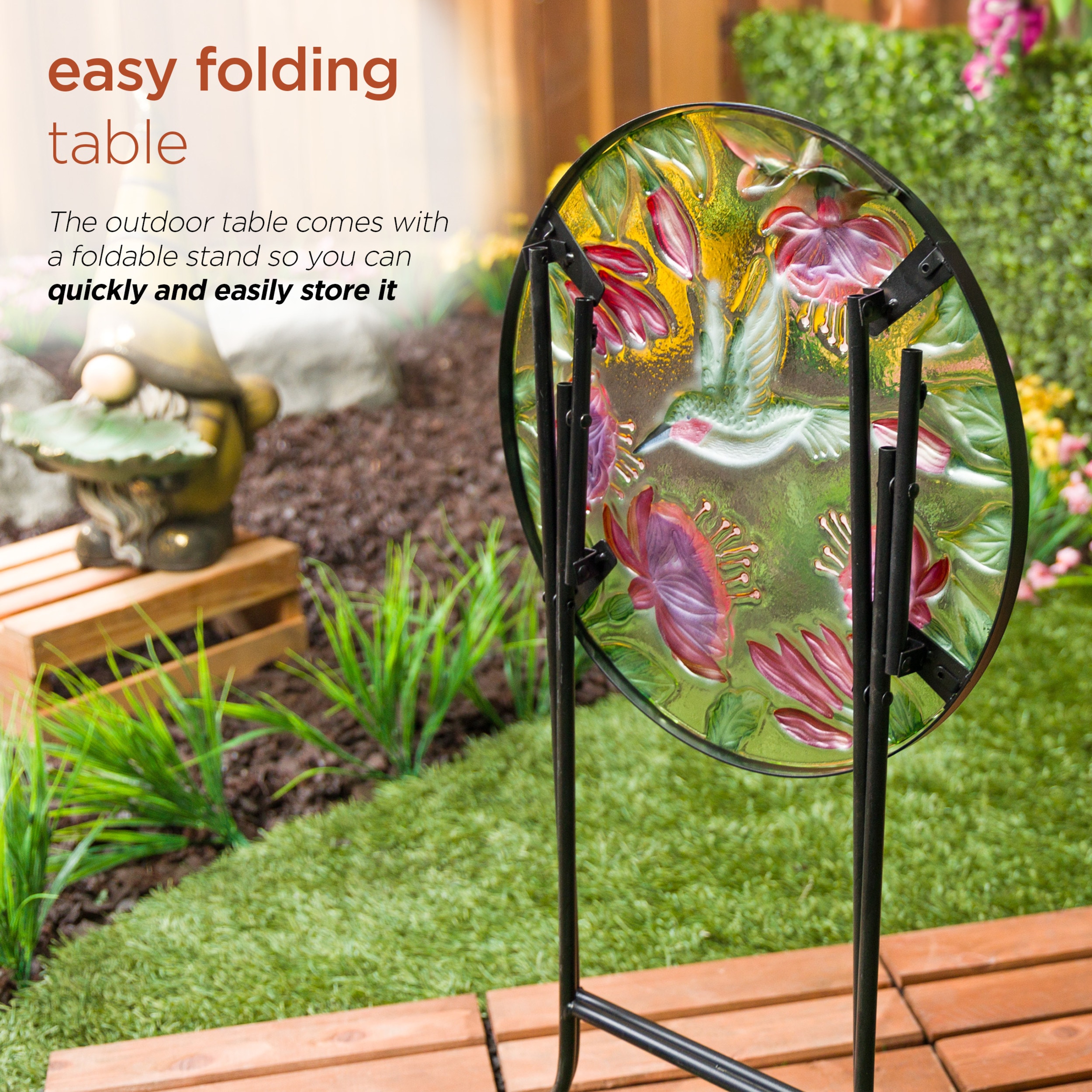 Alpine Corporation KBD107T-14 Patio-Tables - View #8