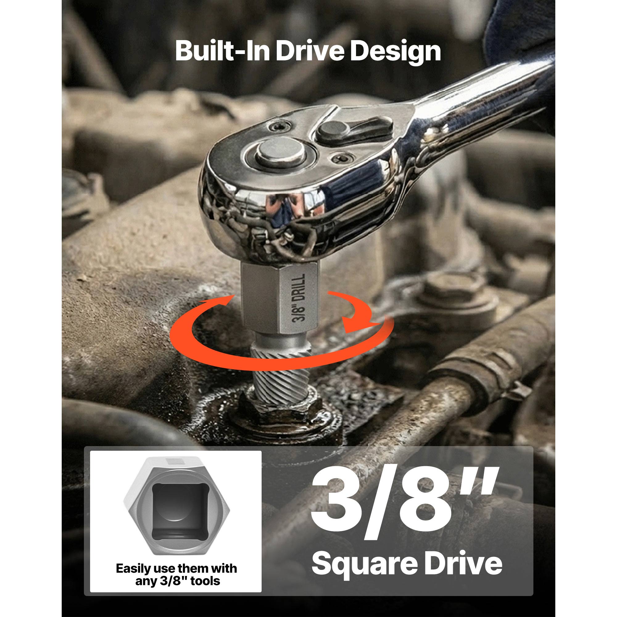 VEVOR SCDGNTQQTZLS15834V0 Bolt-Extractors - Thumbnail View #4