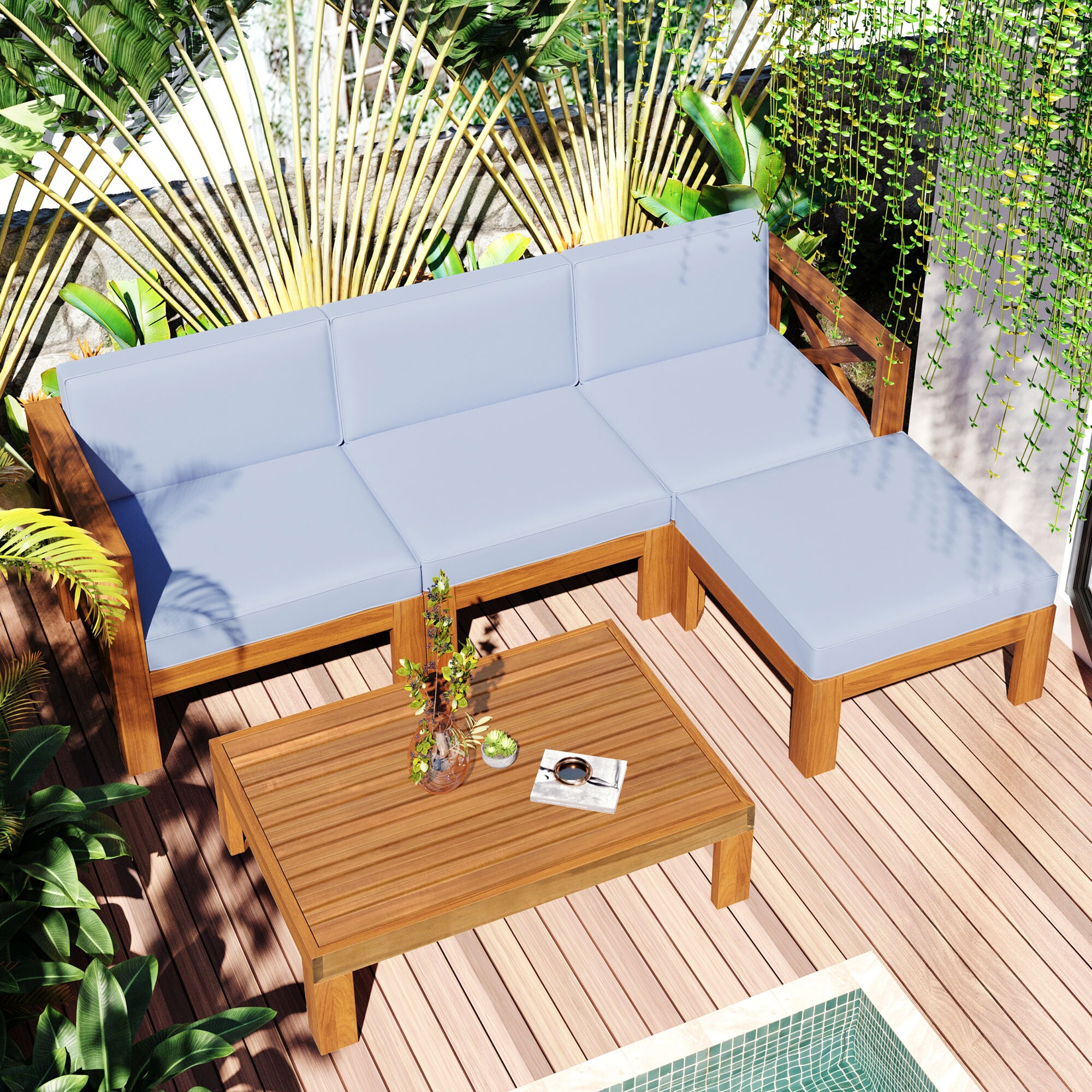 Bybafun YA0100373 Patio-Sofas-Daybeds - View #2