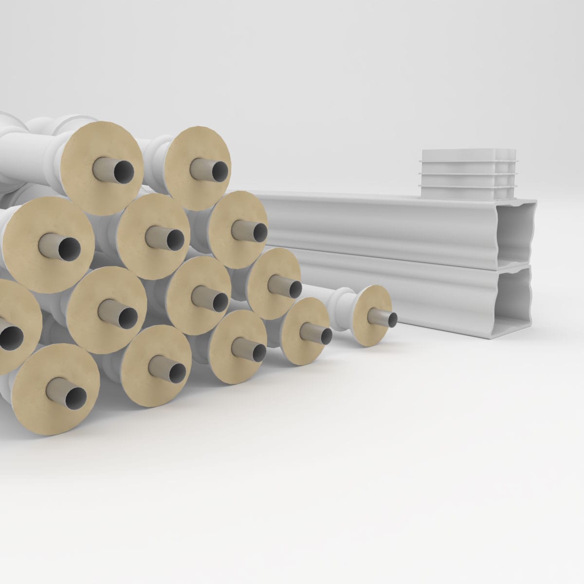 Ekena Millwork BALK32X084YON railings - View #6