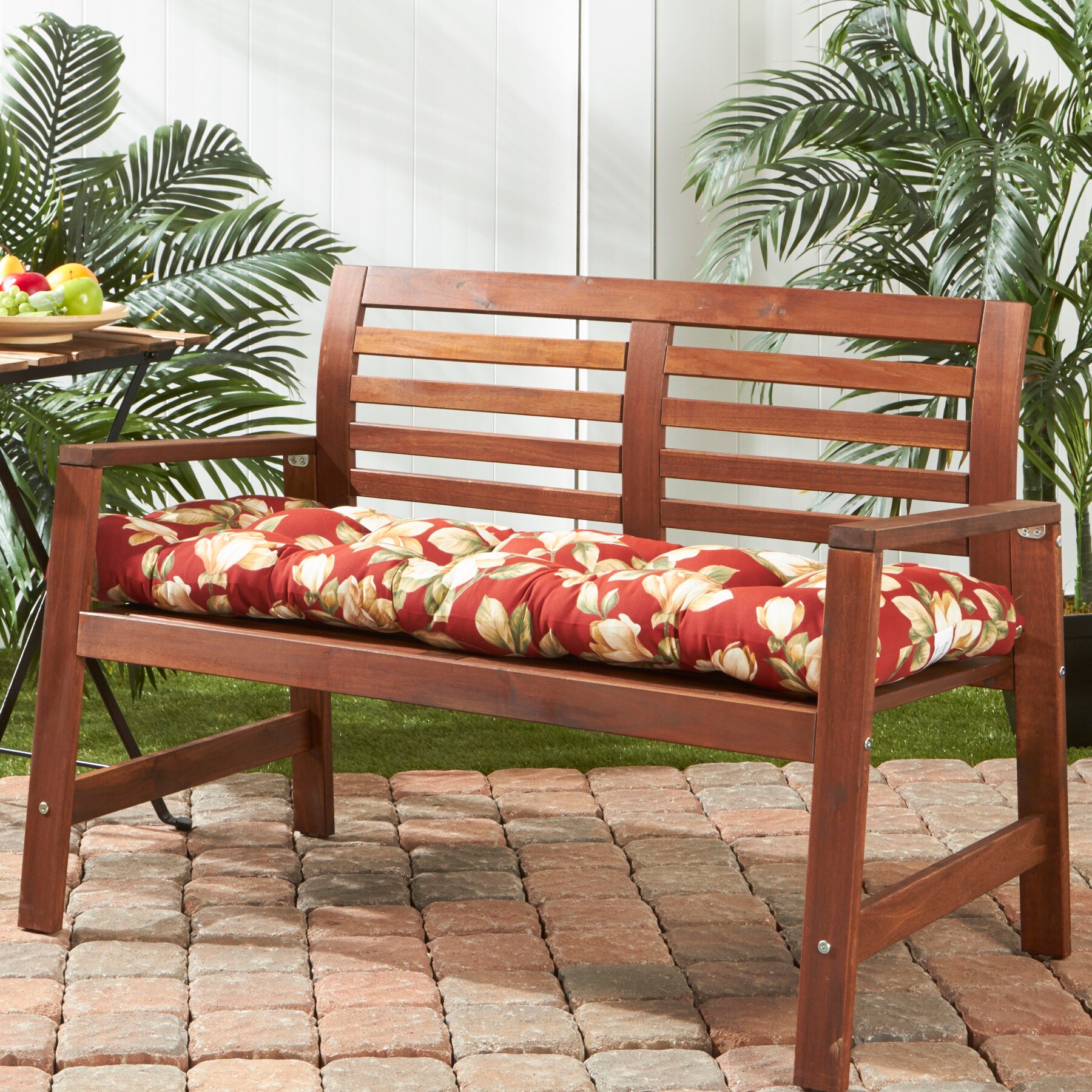 Greendale Home Fashions OC5812-ROMAFLORAL Patio-Furniture-Cushions - View #7