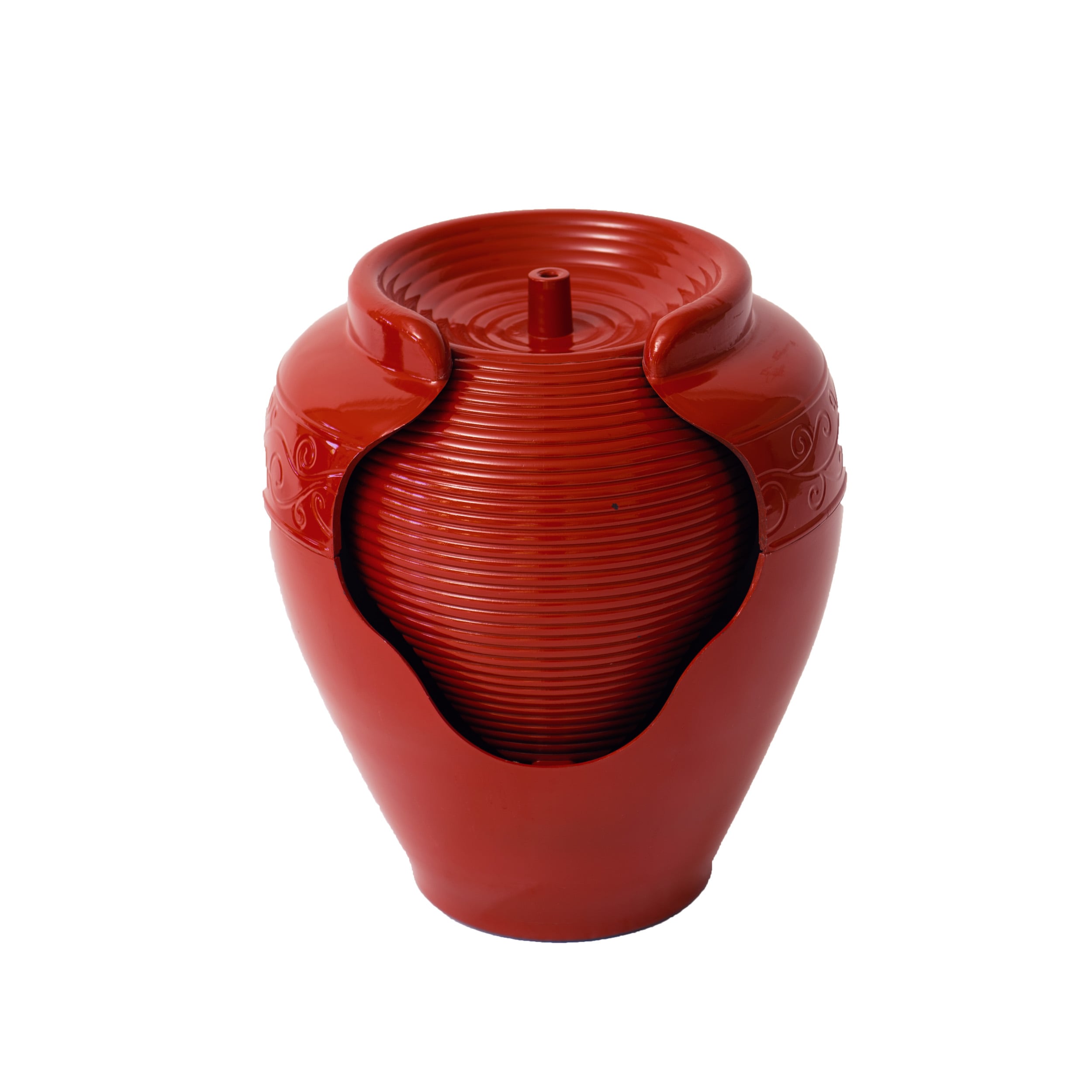 XBrand ALPLFTRD 17.32-in H Plastic Outdoor Fountain Statue Pump Included