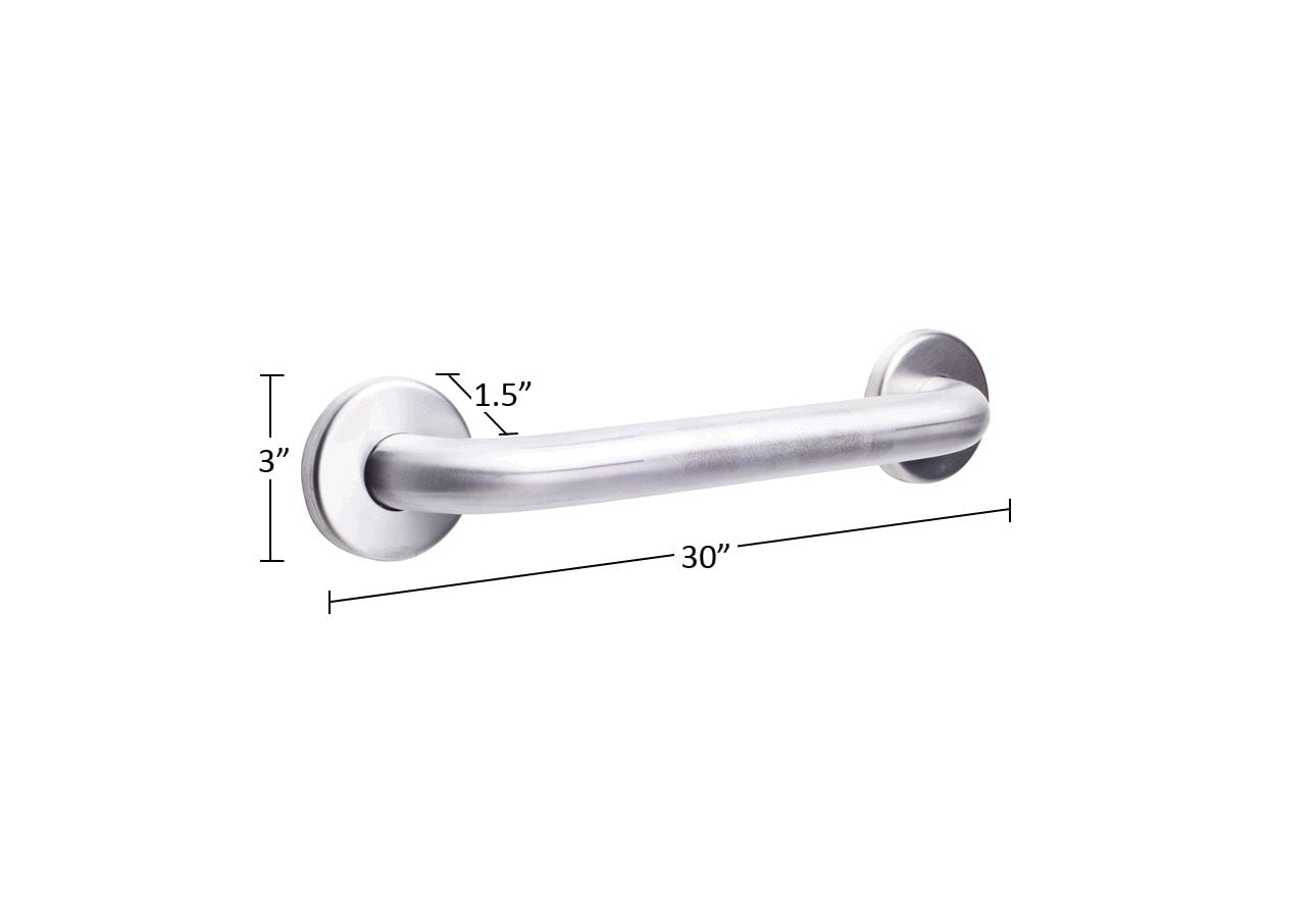 CSI Bathware BAR-SB27-TW-125-PN Grab-Bars - View #3