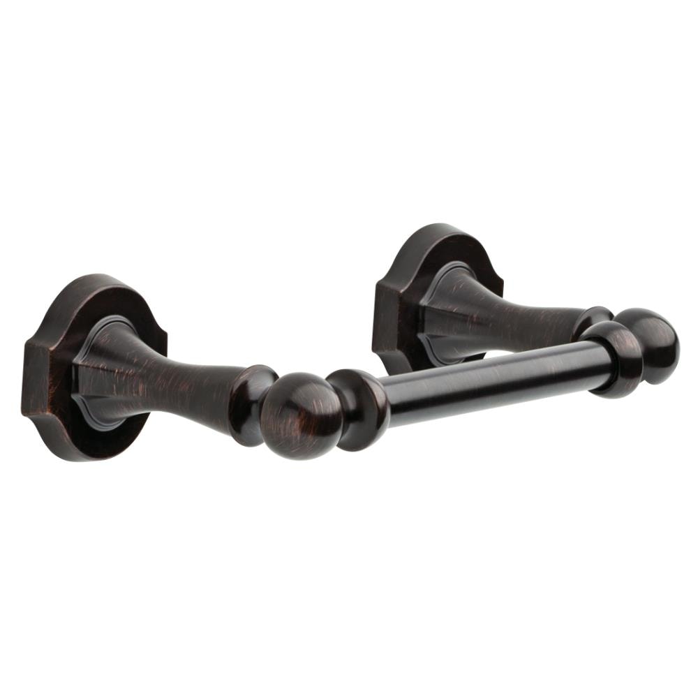 Delta Georgian Venetian Bronze Wall Mount Pivot Toilet Paper Holder in ...