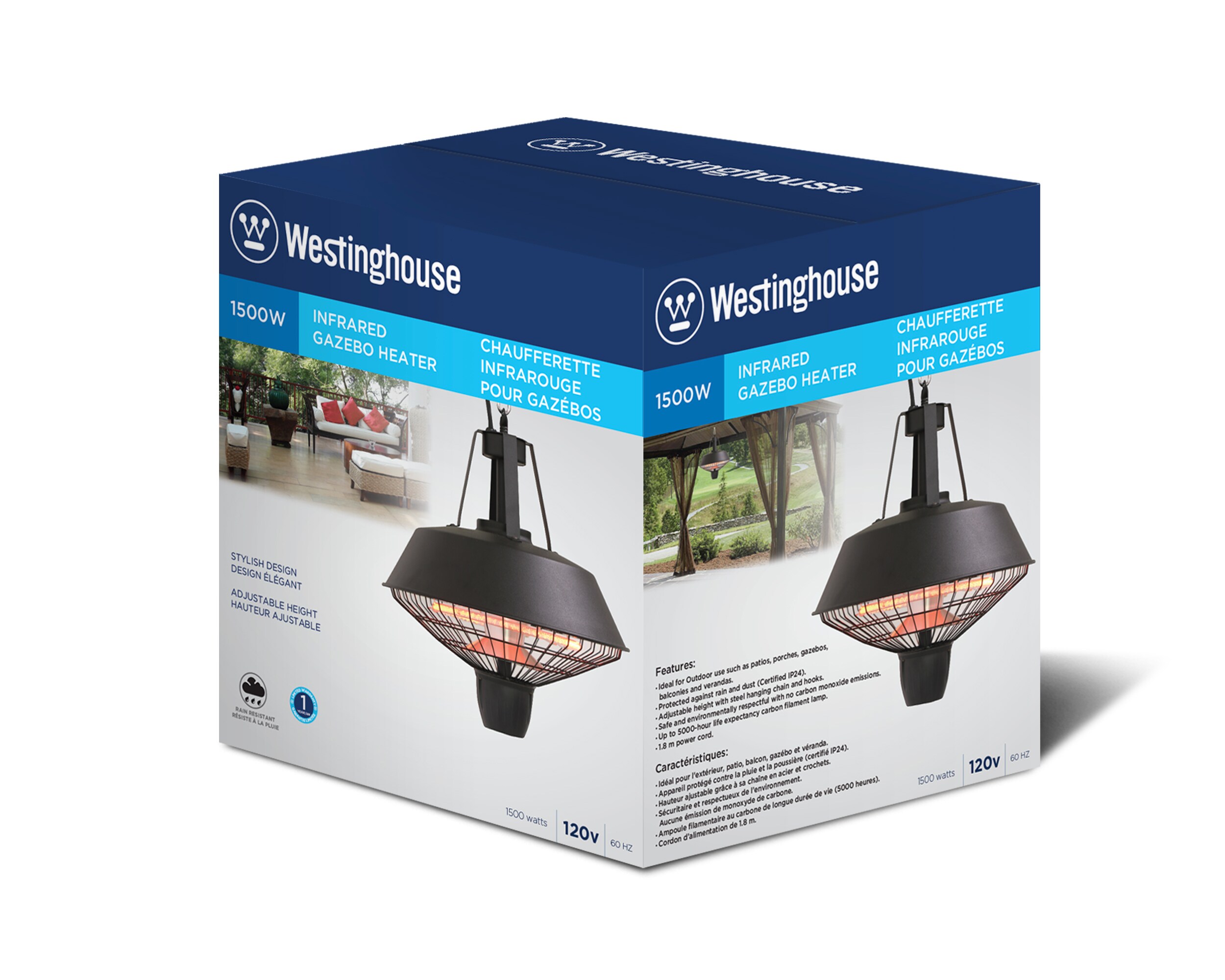 Westinghouse WES31-1520C Portable-Electric-Heat - View #8