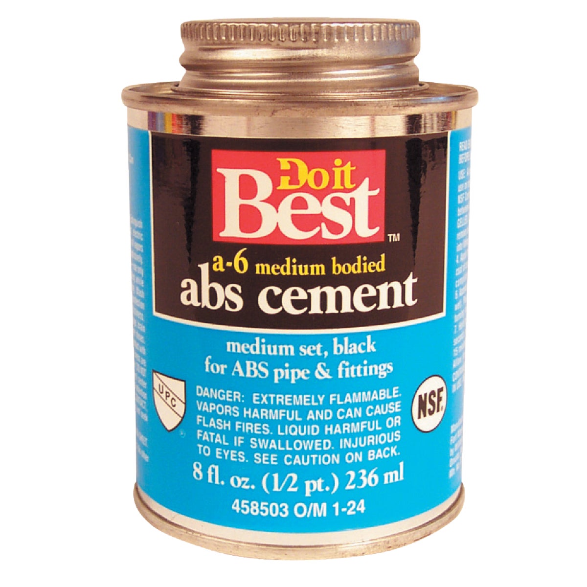 William H. Harvey H. Harvey 018512 18512 Do it Best ABS Cement 8 oz.