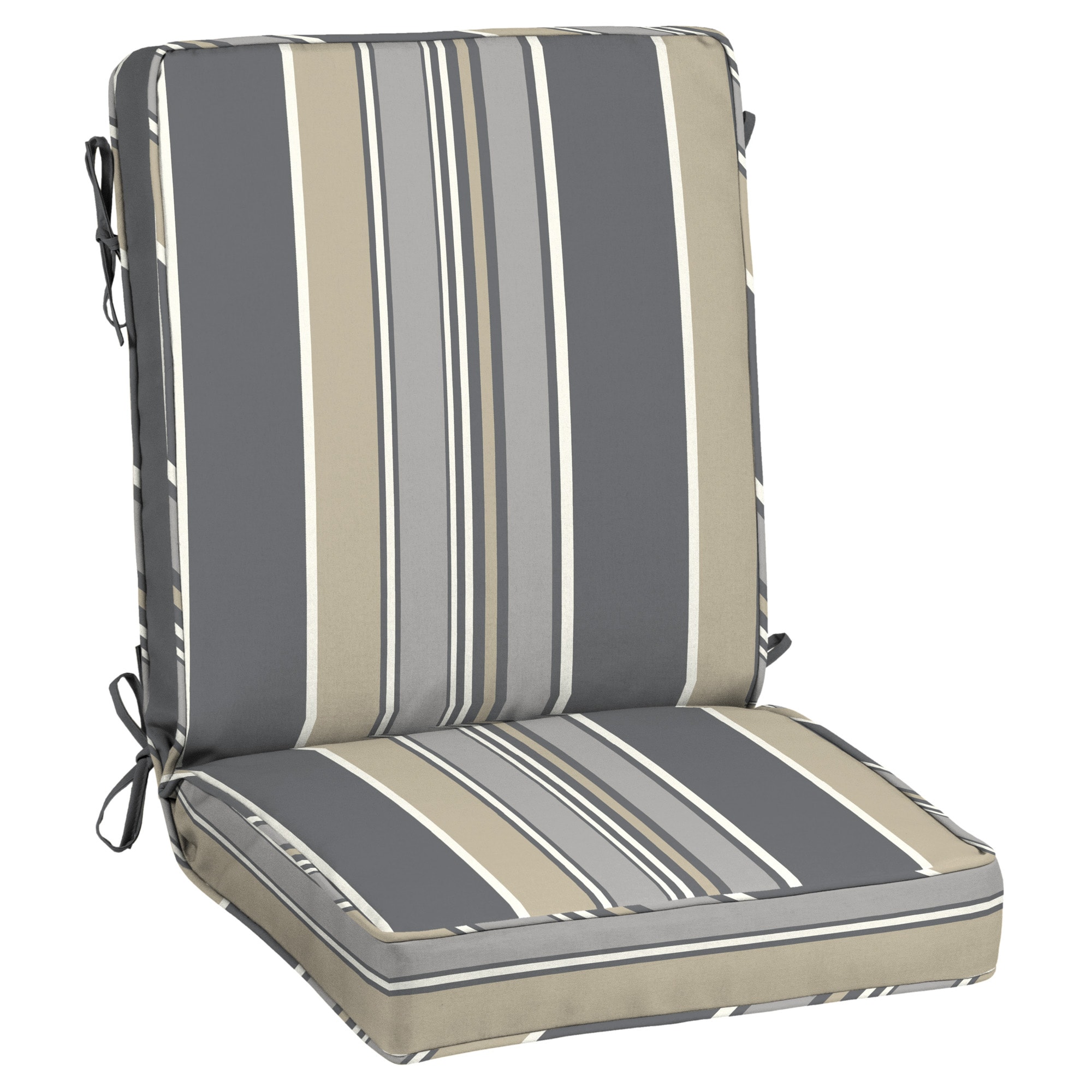 Allen + Roth High Back Patio Chair Cushion Polyester | 8728-08442253