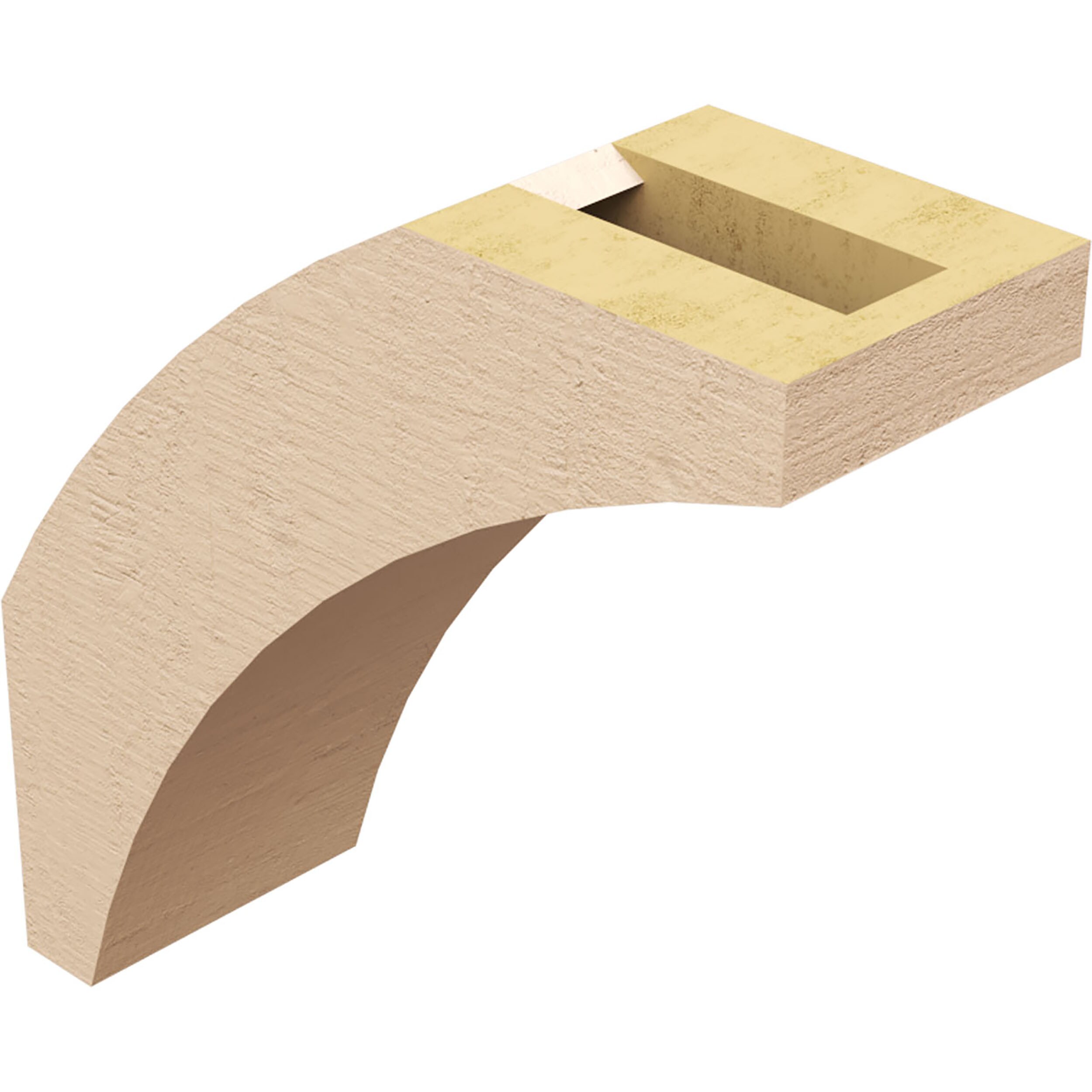 Ekena Millwork BRCUR03X08X08THRRCPR braces - View #12