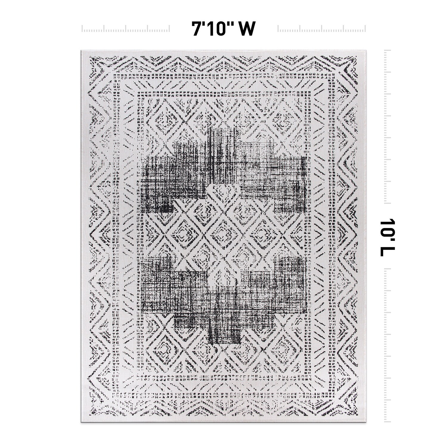 World Rug Gallery 4029GRAY8X10 rugs - View #2