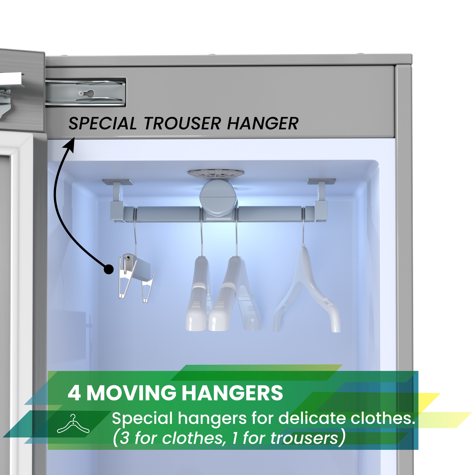 Equator Advanced Appliances SDC 760LH SS Fabric-Steamers - View #16