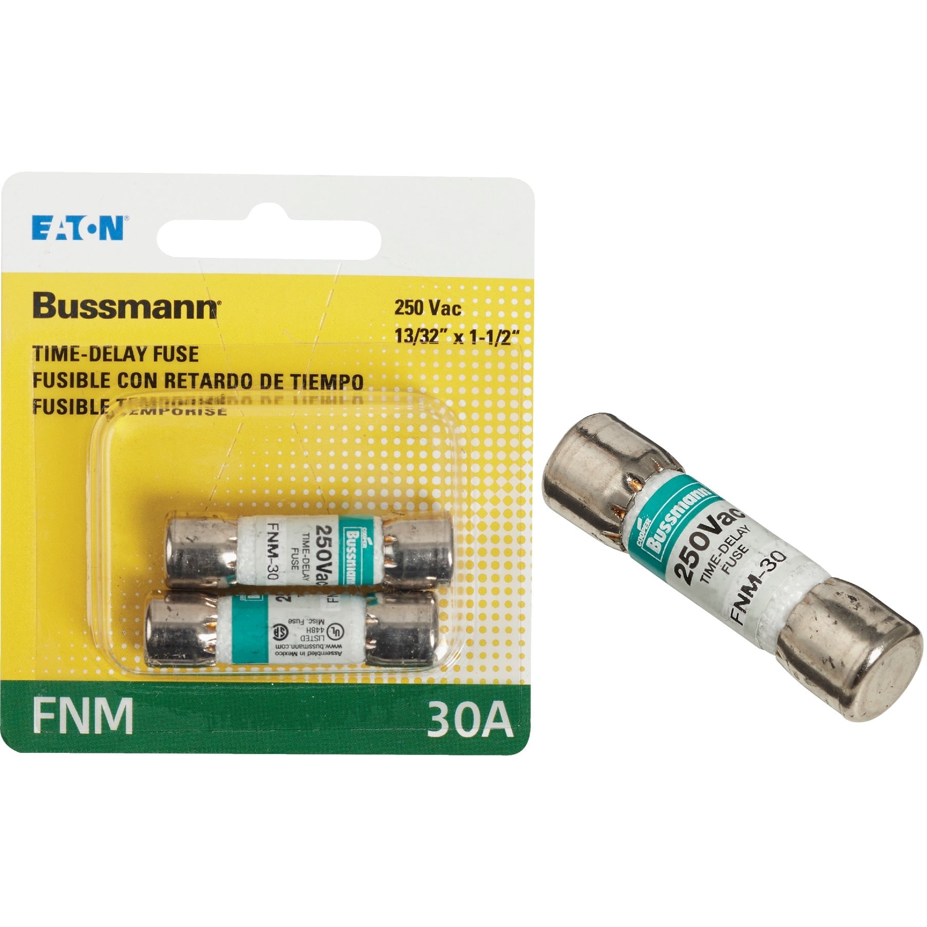 Bussmann  BP/FNM-30 30A FNM Midget Fuse 2PK (5 Pack)