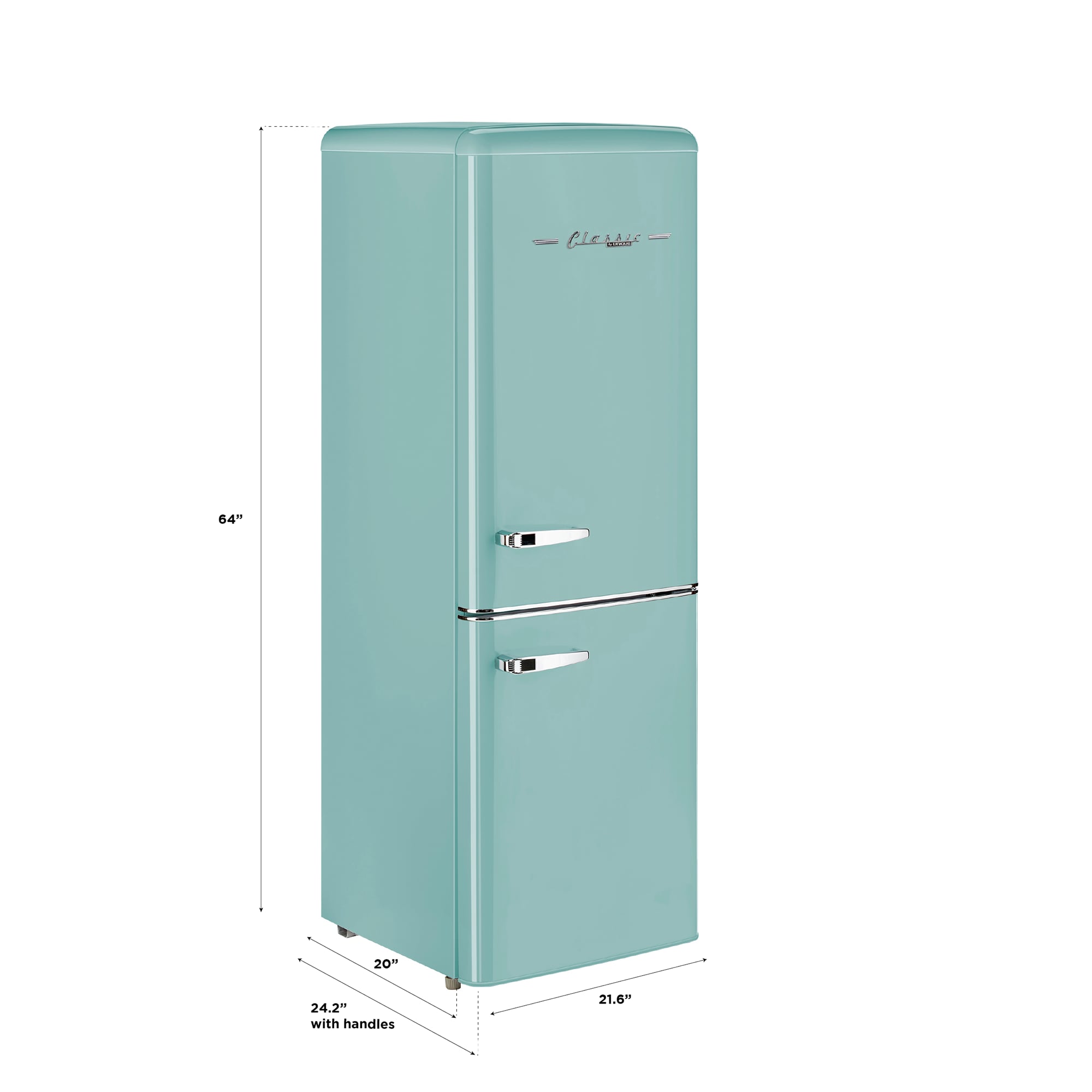 UNIQUE UGP-215L T AC Bottom-Freezer-Refrigerators - View #12