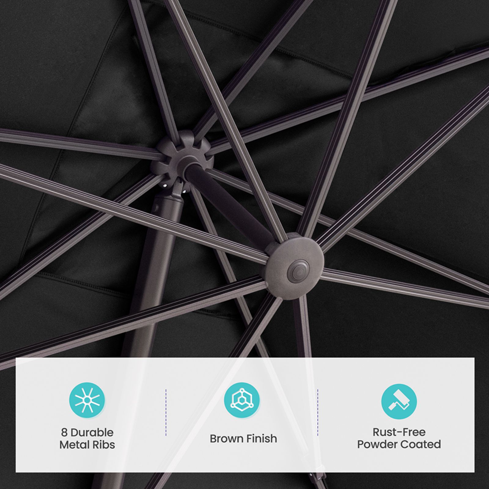 Crestlive Products CL-PU051BLK Umbrellas-2 - View #5