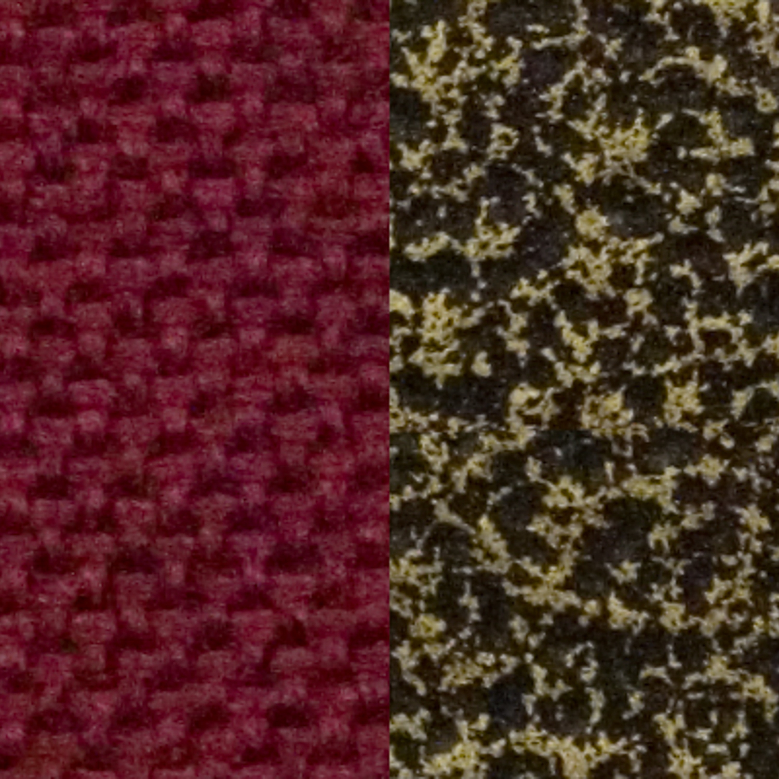 Burgundy Fabric and Gold Steel Stacking Banquet Chair