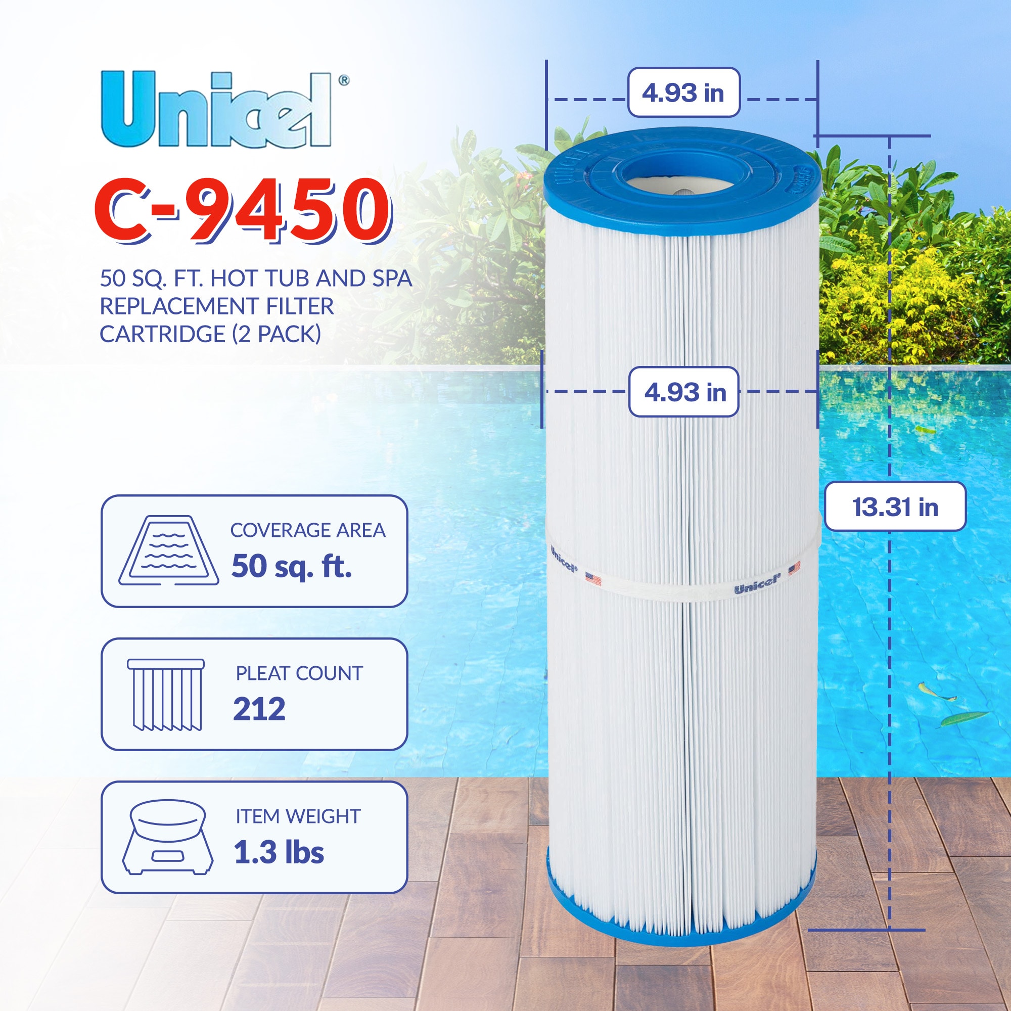 Unicel 44418 Pool-Filter-Skim-Sys-Parts - View #4