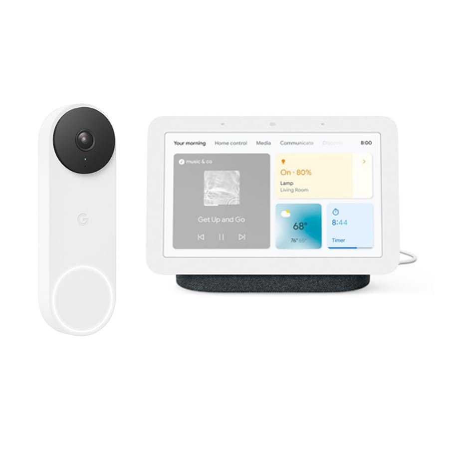 Google Nest Doorbell (Wired, 2nd gen) - Video Doorbell Camera - Doorbell  Security Camera - Snow 