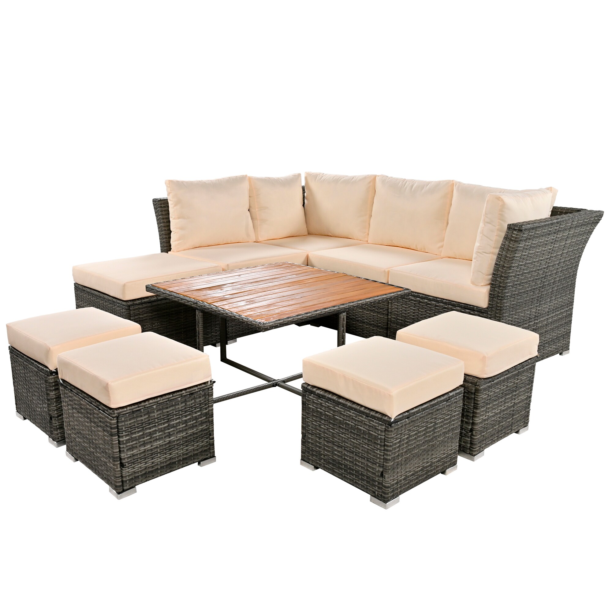 Forclover ALUS-333BE Patio-Conversation-Sets - View #4