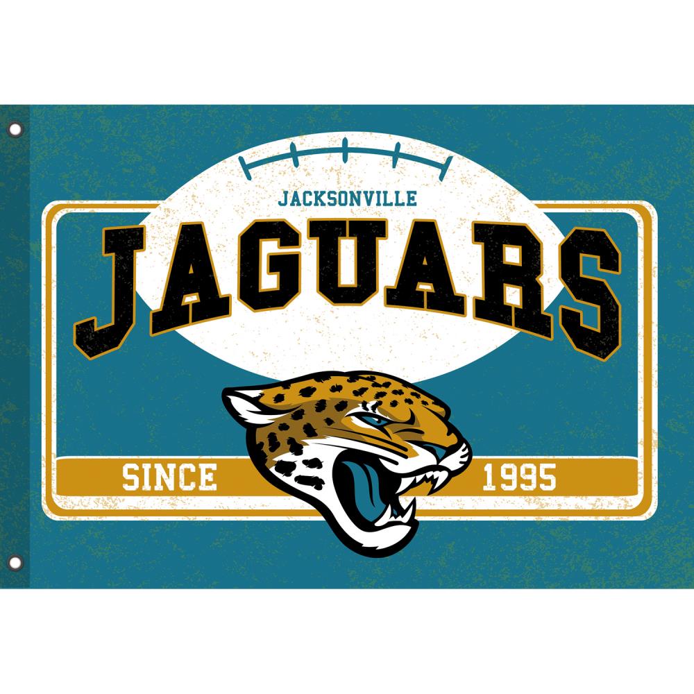 : Jacksonville Jaguars Double Sided Garden Flag : Sports &  Outdoors