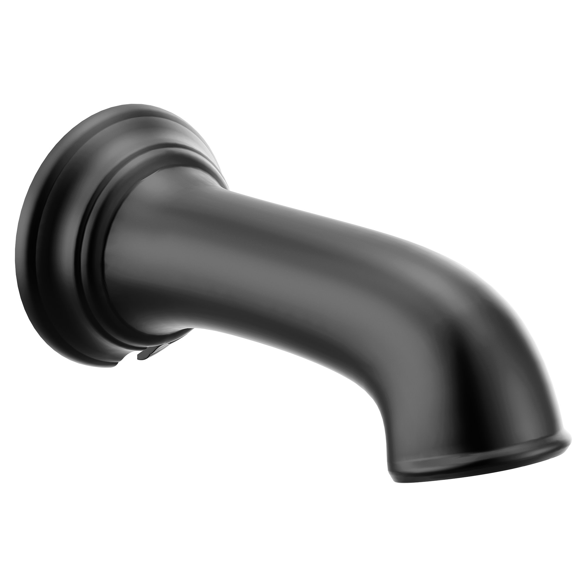 Moen 3858BL Matte Black Wall-mount Bathtub Spout