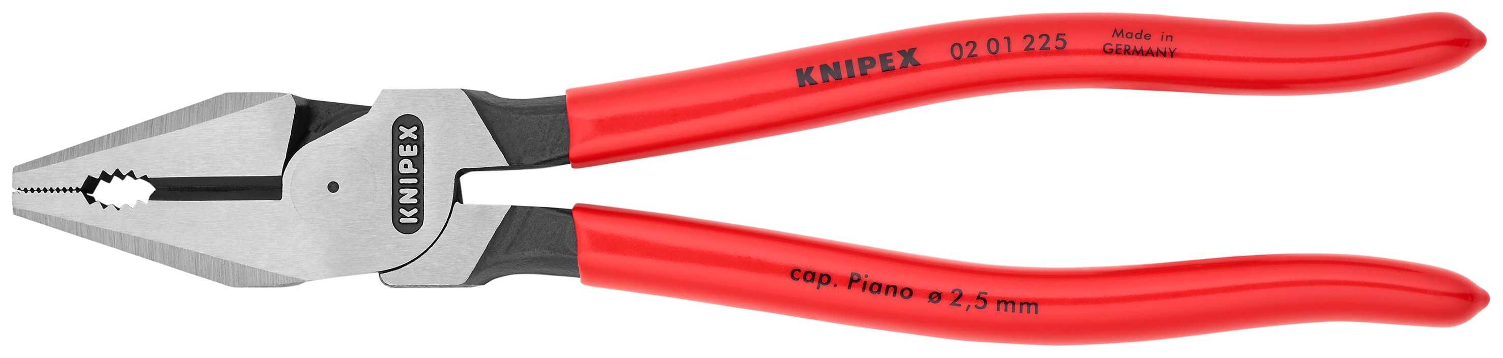 KNIPEX 02 01 225 SBA sidecutters - View #3
