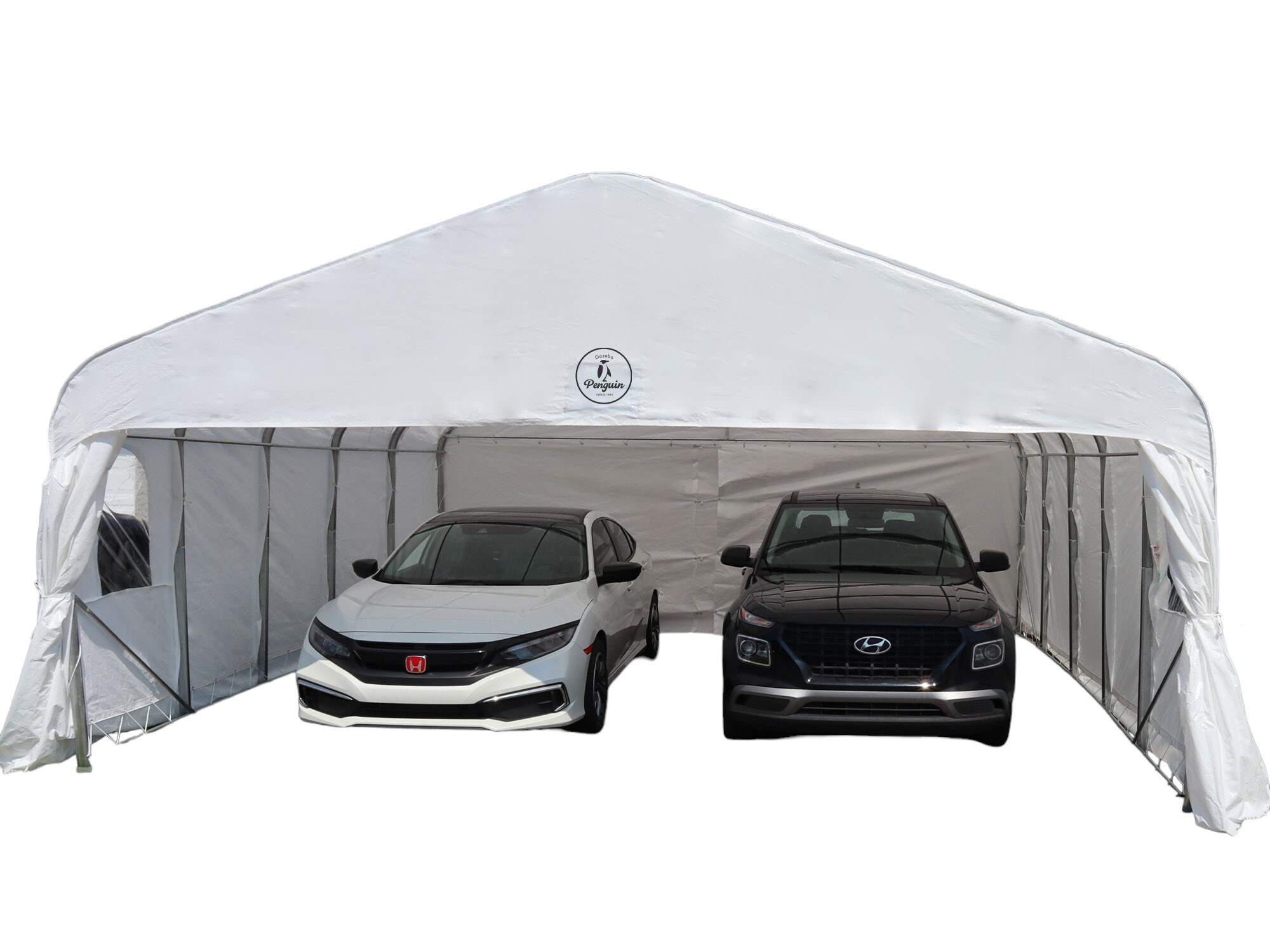Gazebo Penguin CO18X20FF-200-WHI Garage-Buildings - View #9