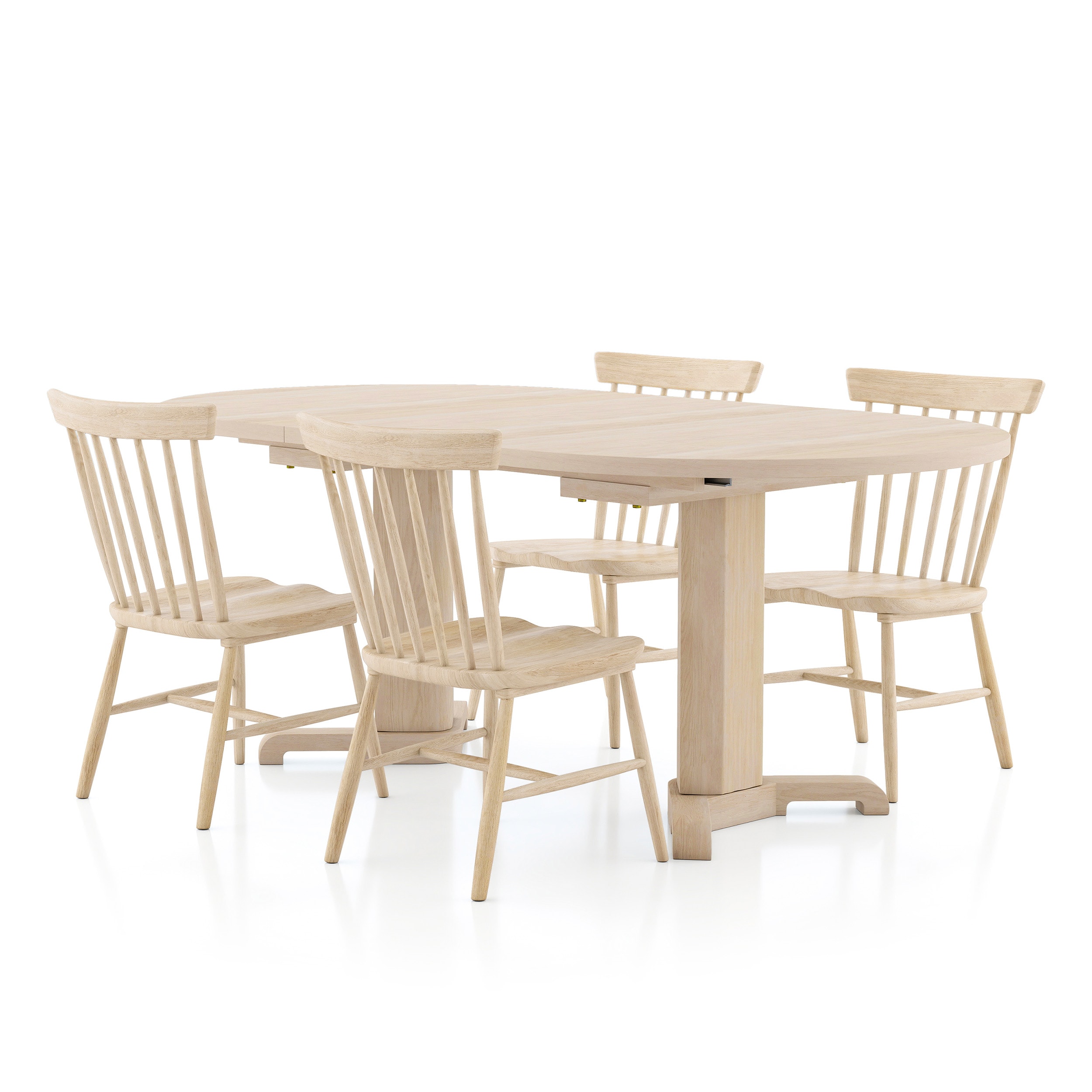 Furniture of America IDF-3101NTT-5PC Dining-Sets - View #2