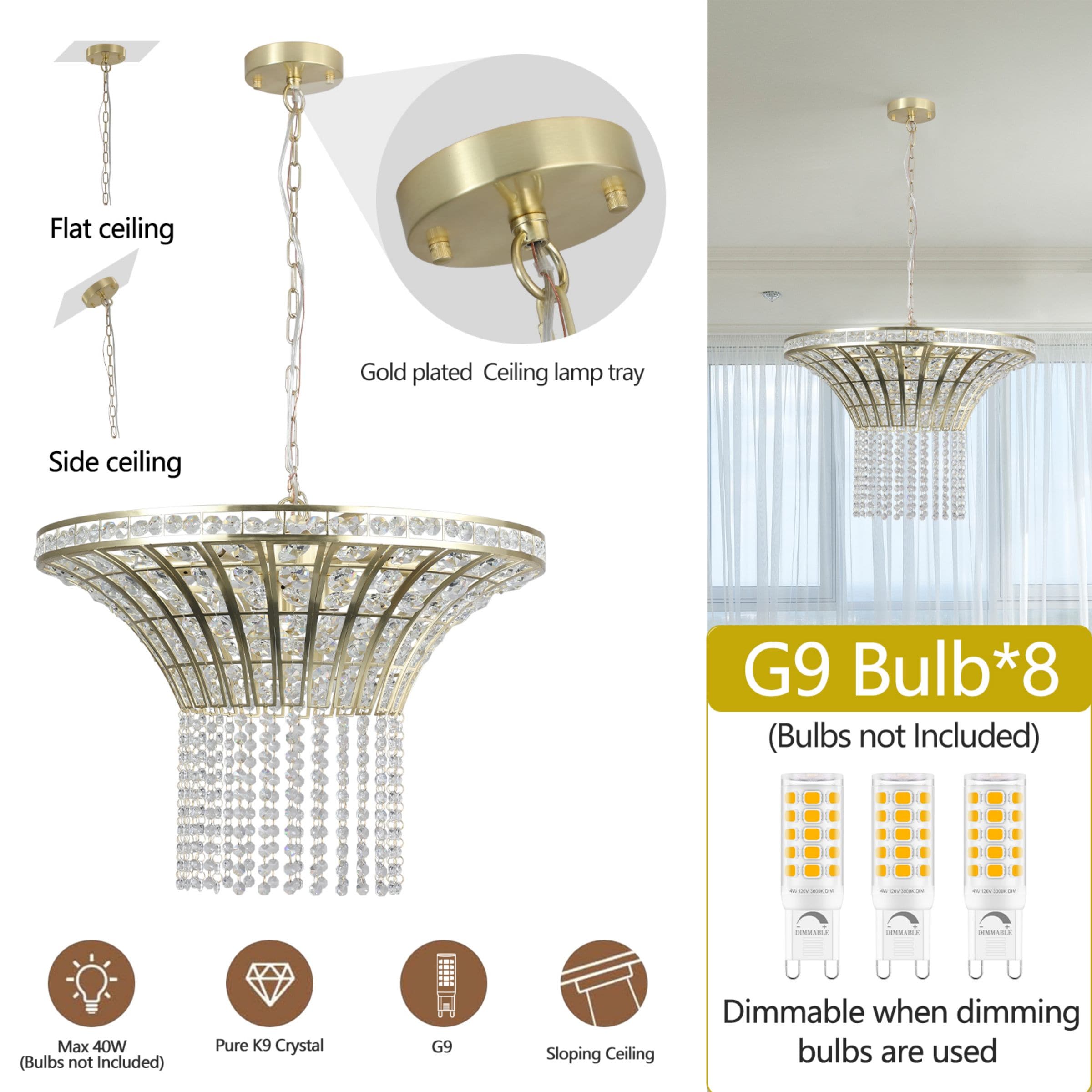 LIVIZA YHX-P189414 Pendant-Lights - View #4