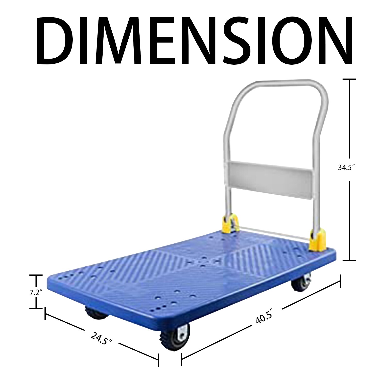 Maocao Hoom BH-DJ-7861 Hand-Truck-Dollies - View #2