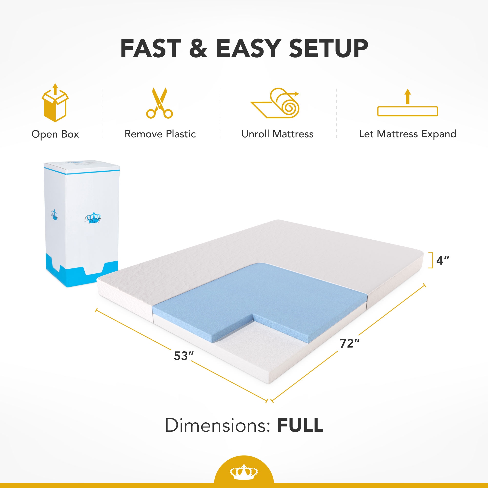 Dynasty Mattress 289683 Mattresses-Boxsprings - View #2