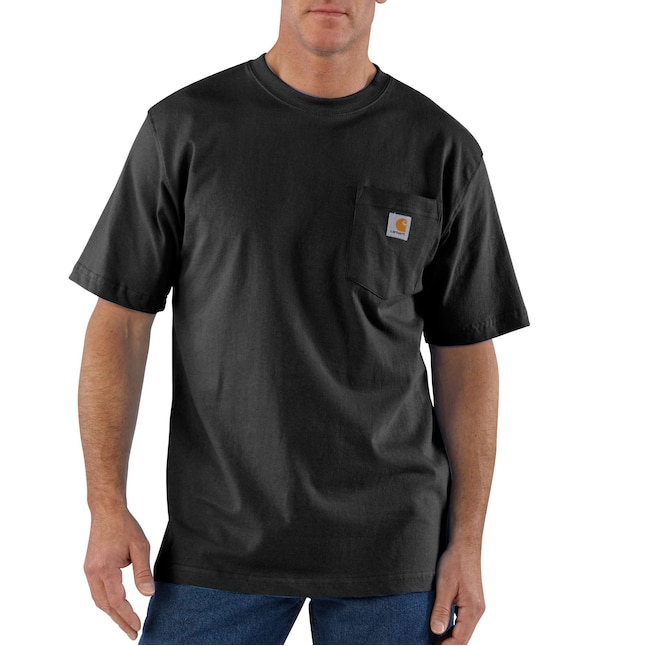 Carhartt Men's Knit Short Sleeve Solid T-shirt (Medium) in the Tops ...