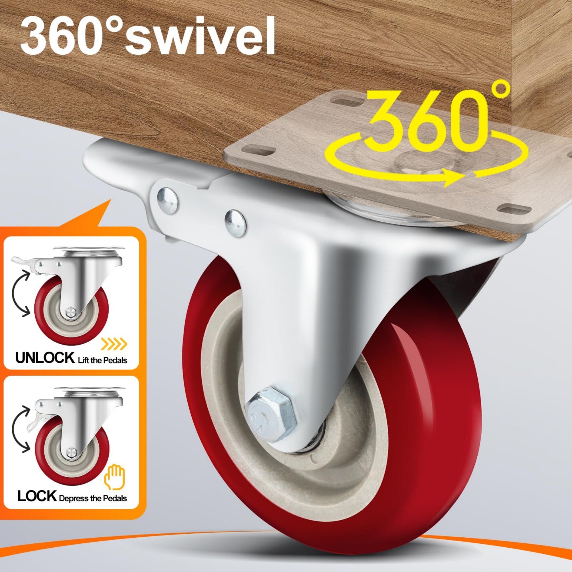 Numhew NHBEN32372 casters - View #5