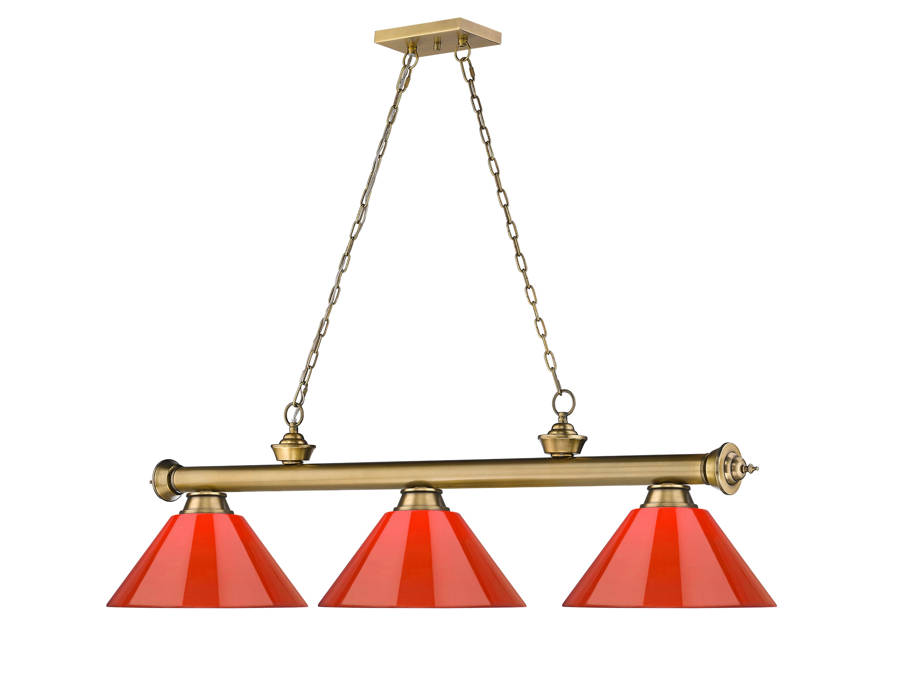 Z-Lite 2306-3RB-PRD Pool-Table-Lighting - View #3