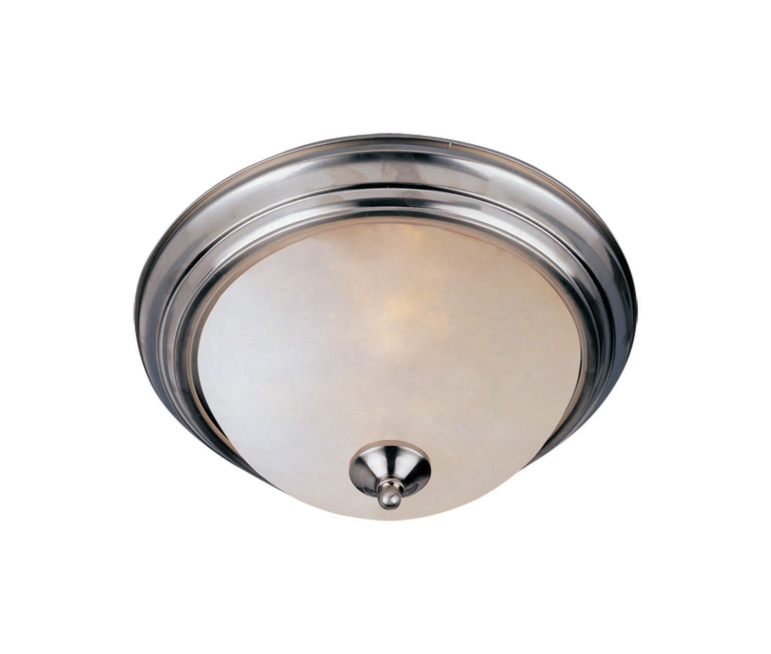 Maxim Lighting 5849FTSN Essentials 2 -Light 11.5000-in Satin Nickel Flush Mount Light