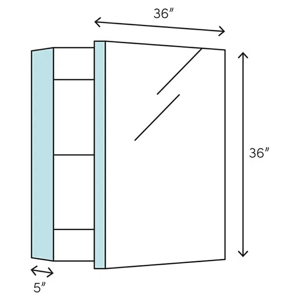 Fresca FMC023036 Bathroom-Medicine-Cabinets - View #17