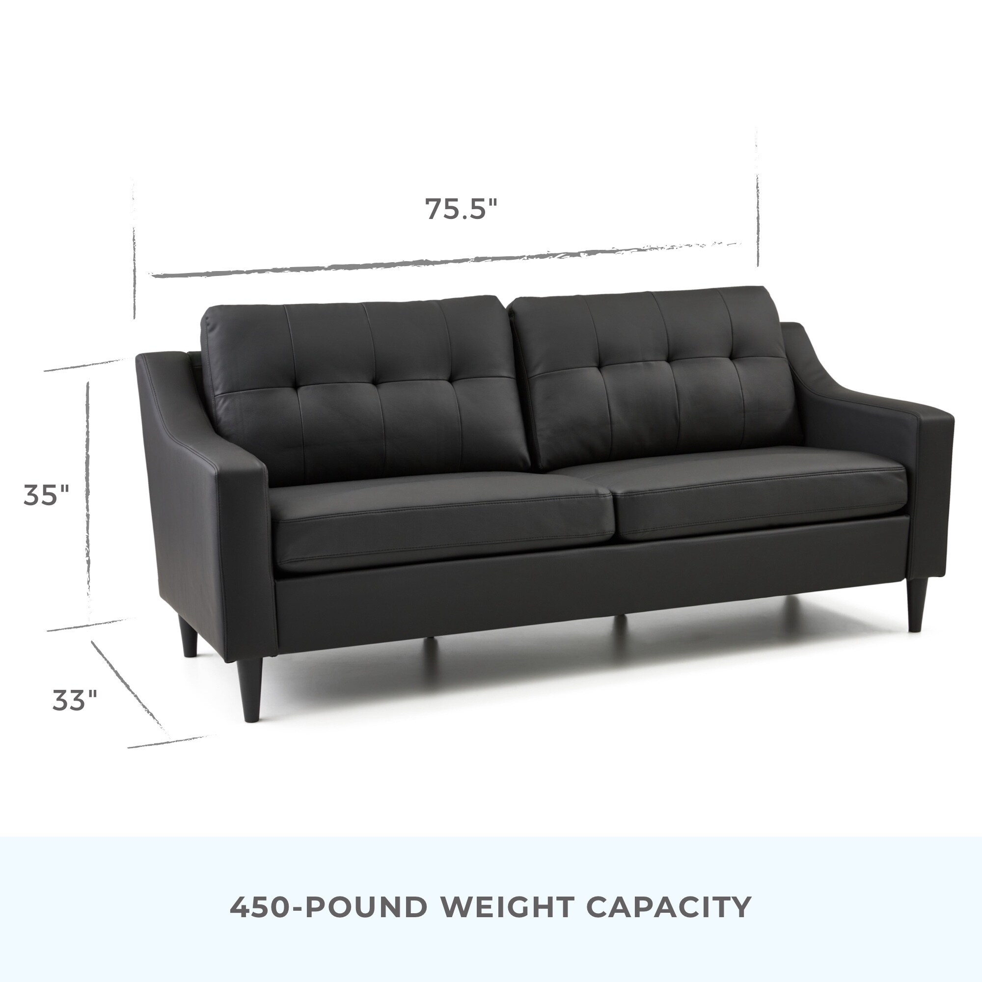 Brookside BS0008SOF00FK Sofas-Loveseats - View #3