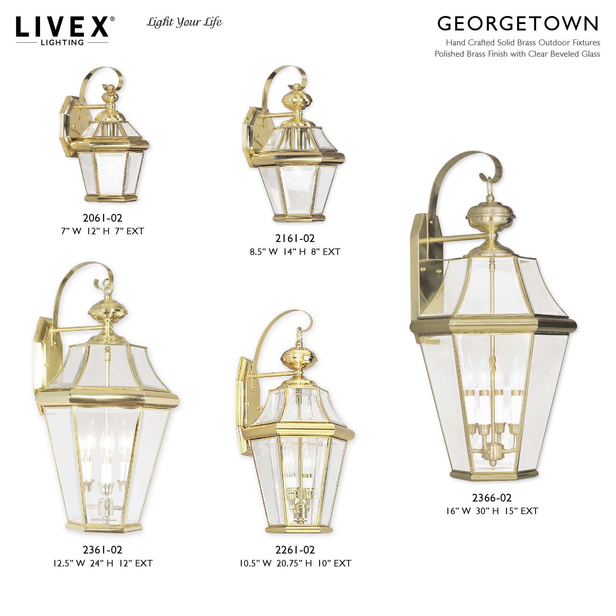 Livex Lighting 2366-02 Outdoor-Wall-Lighting - View #2