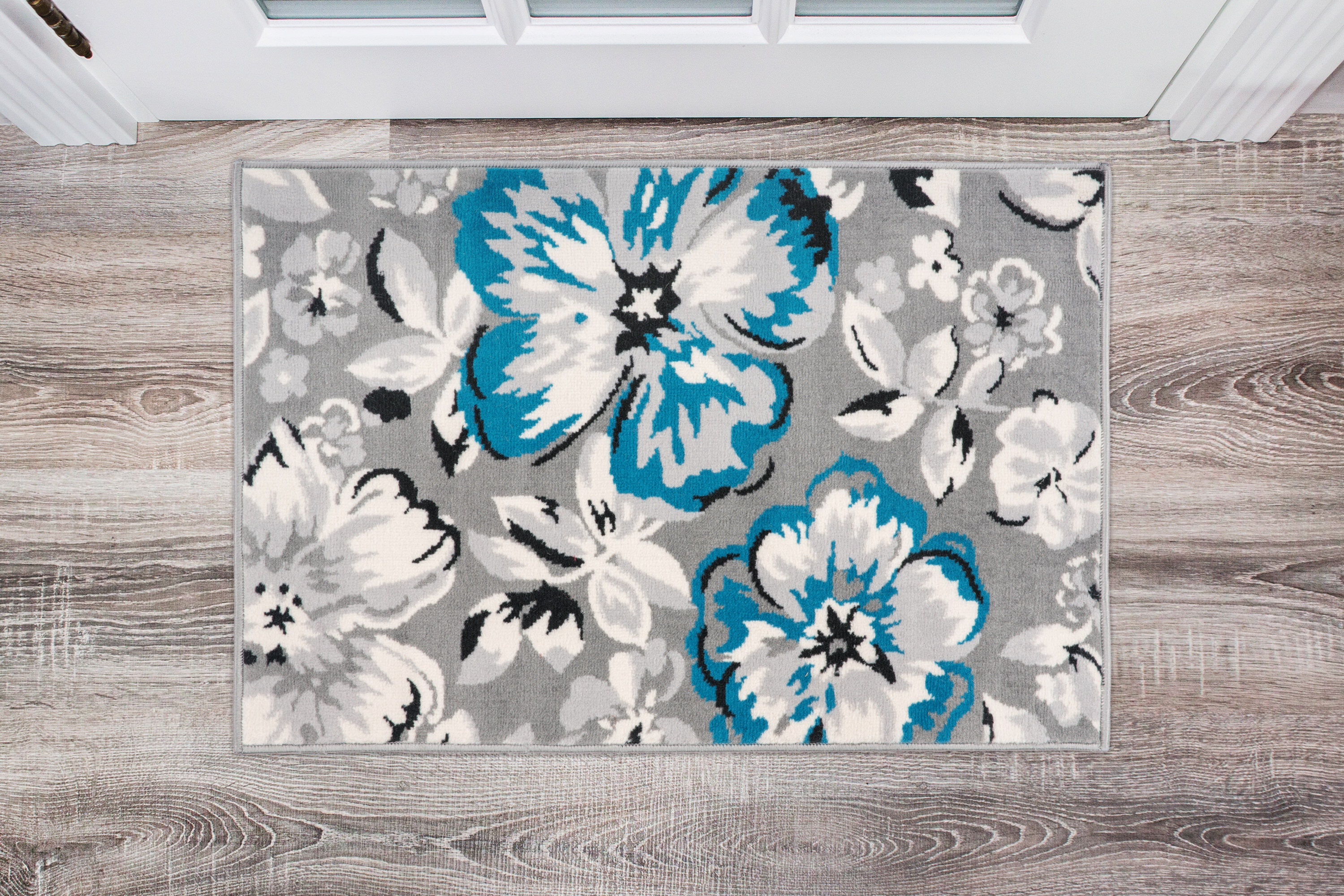 World Rug Gallery 9098 BLUE 2X3 rugs - View #5