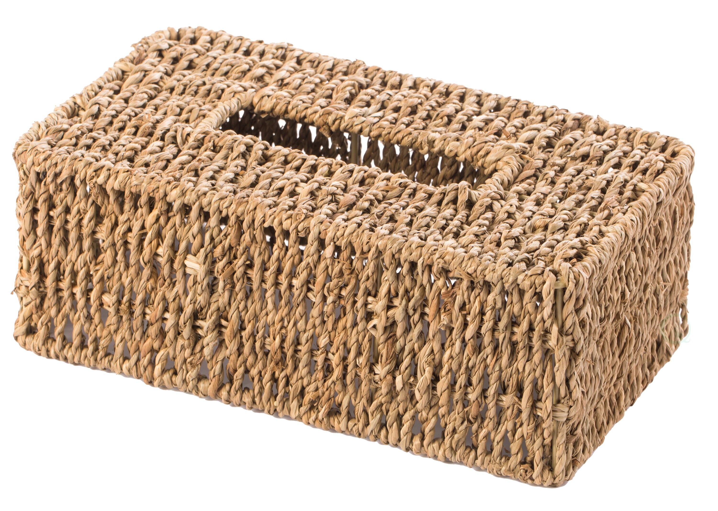 Vintiquewise 10.5 in. W x 8 in. D x 10.5 in. H Woven Seagrass