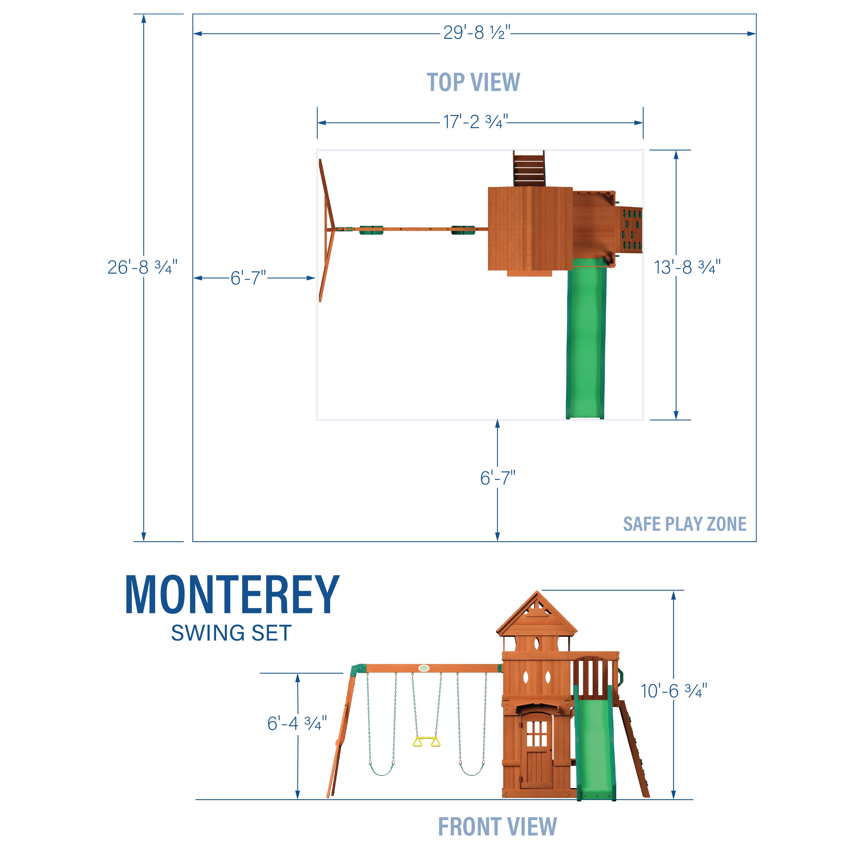 Backyard Discovery 6012COM Wood-Playset-Kits - View #7