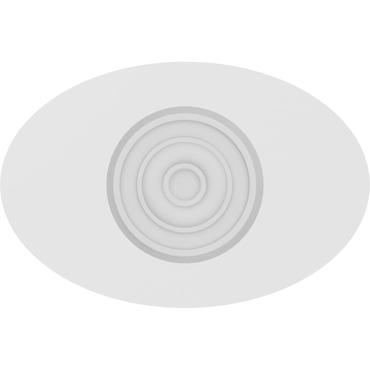 Ekena Millwork ROSP080X053X100DAL02 rosettes - View #2