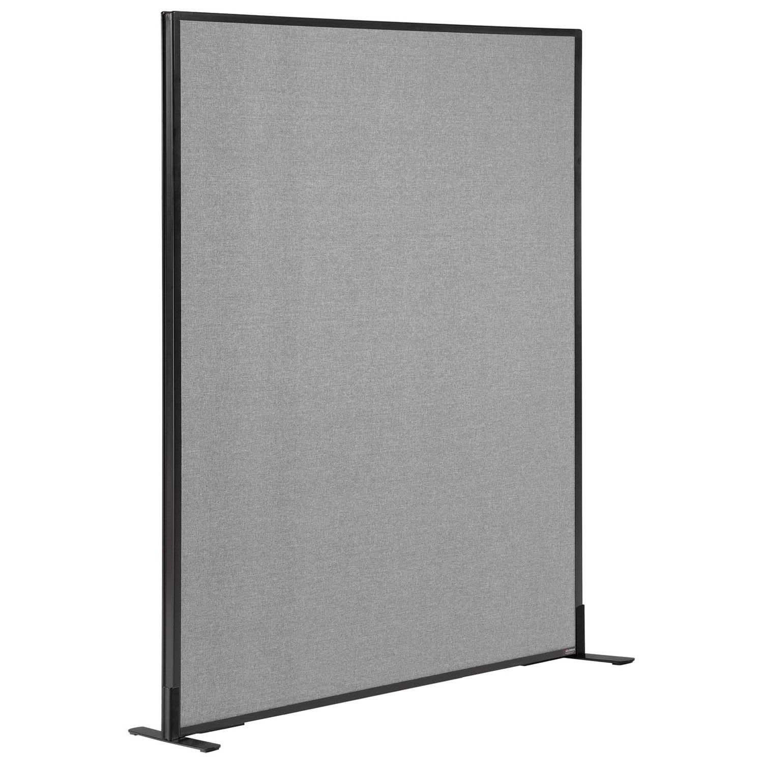 Global Industrial 238637FGY Office Partitions are a build-your-own system whether you need to create one cubicle or an entire office