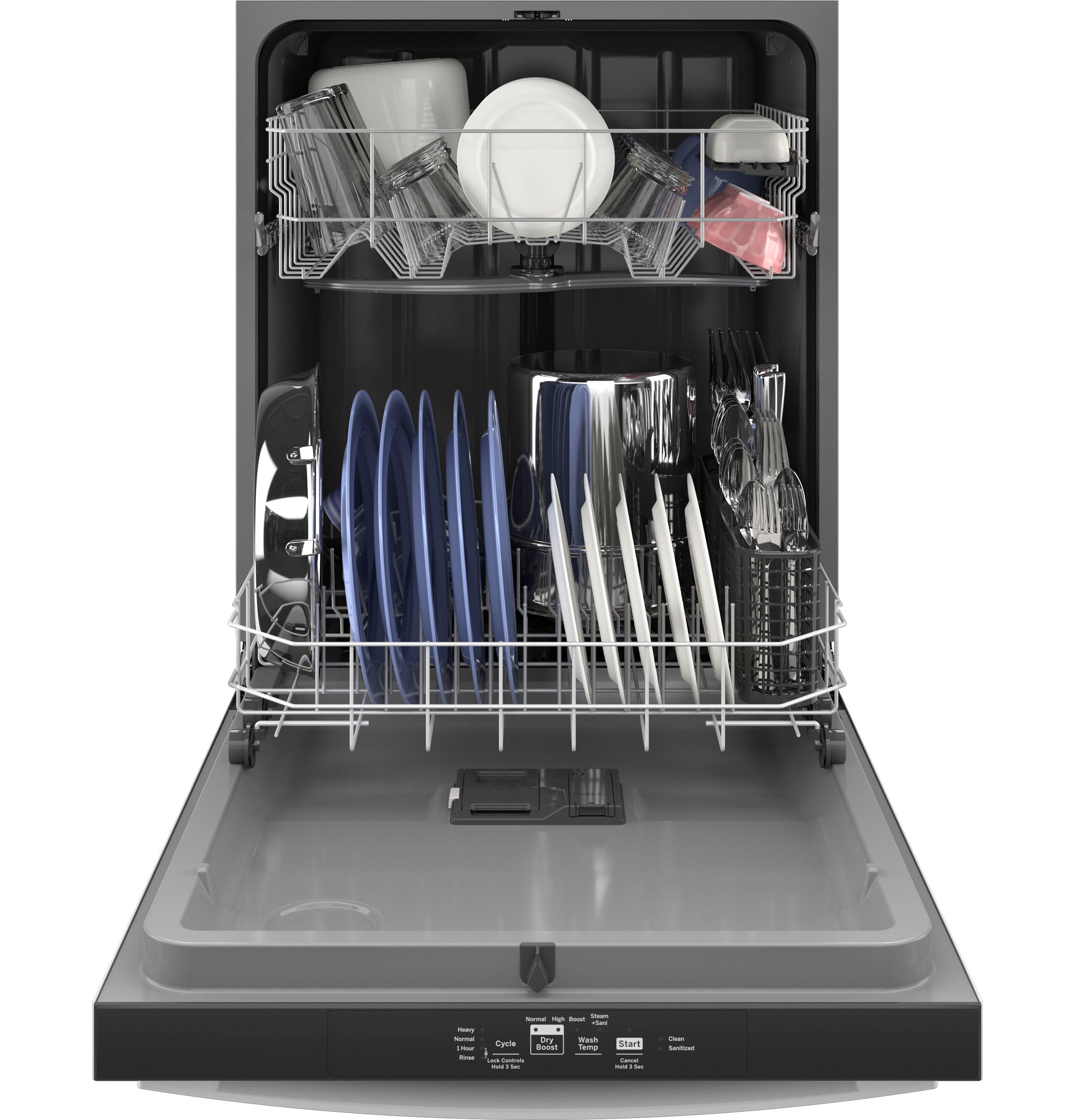 GE GDT535PGRWW Builtin-Dish - View #4