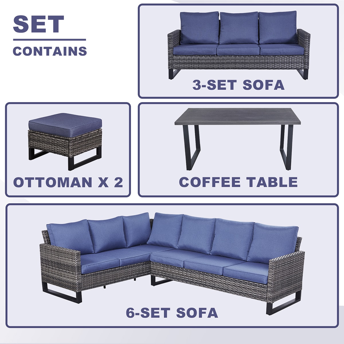 Rilyson FS066067068062-1 Patio-Conversation-Sets - View #5