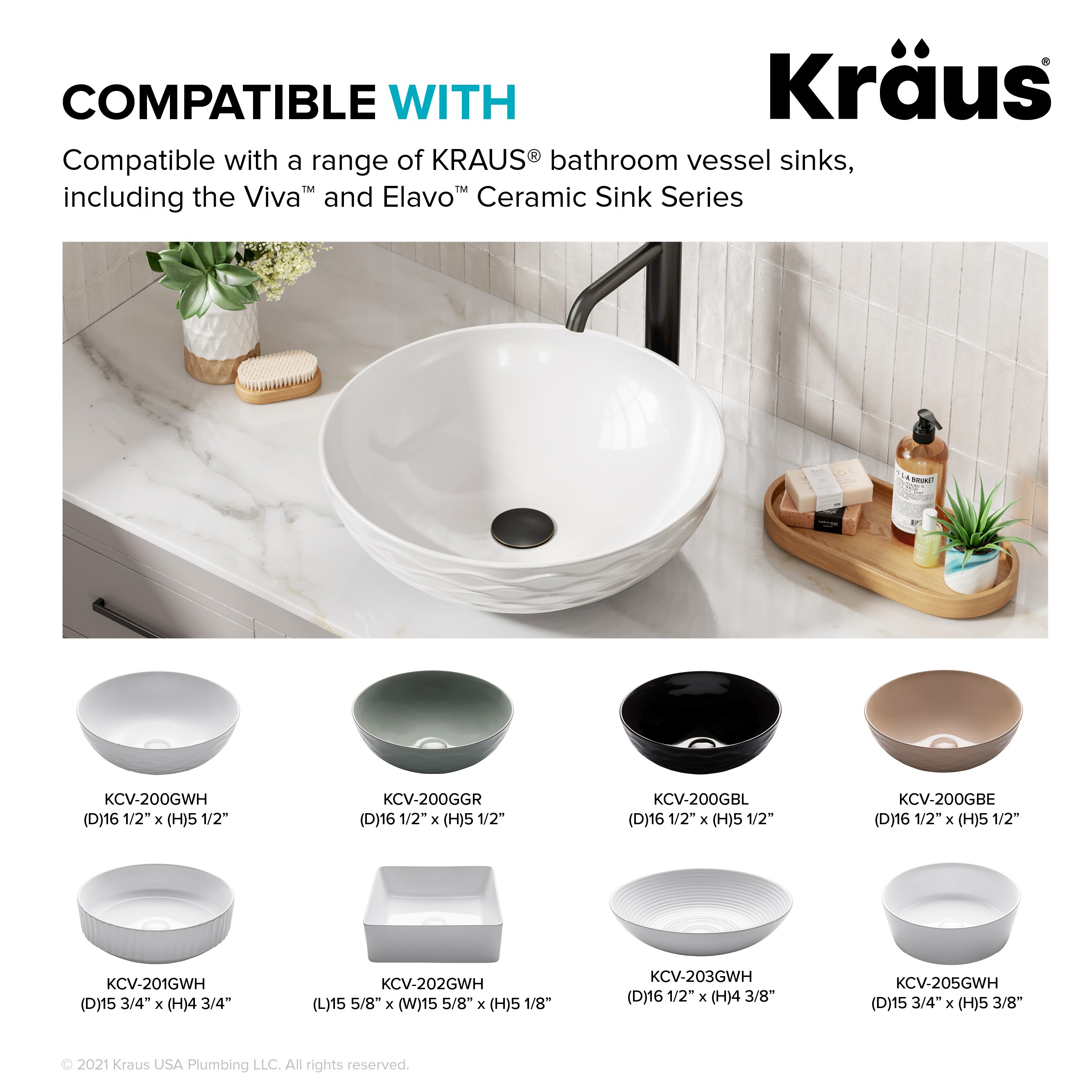 Kraus PU-L10ORB Popup-Drains-Accessories - View #8