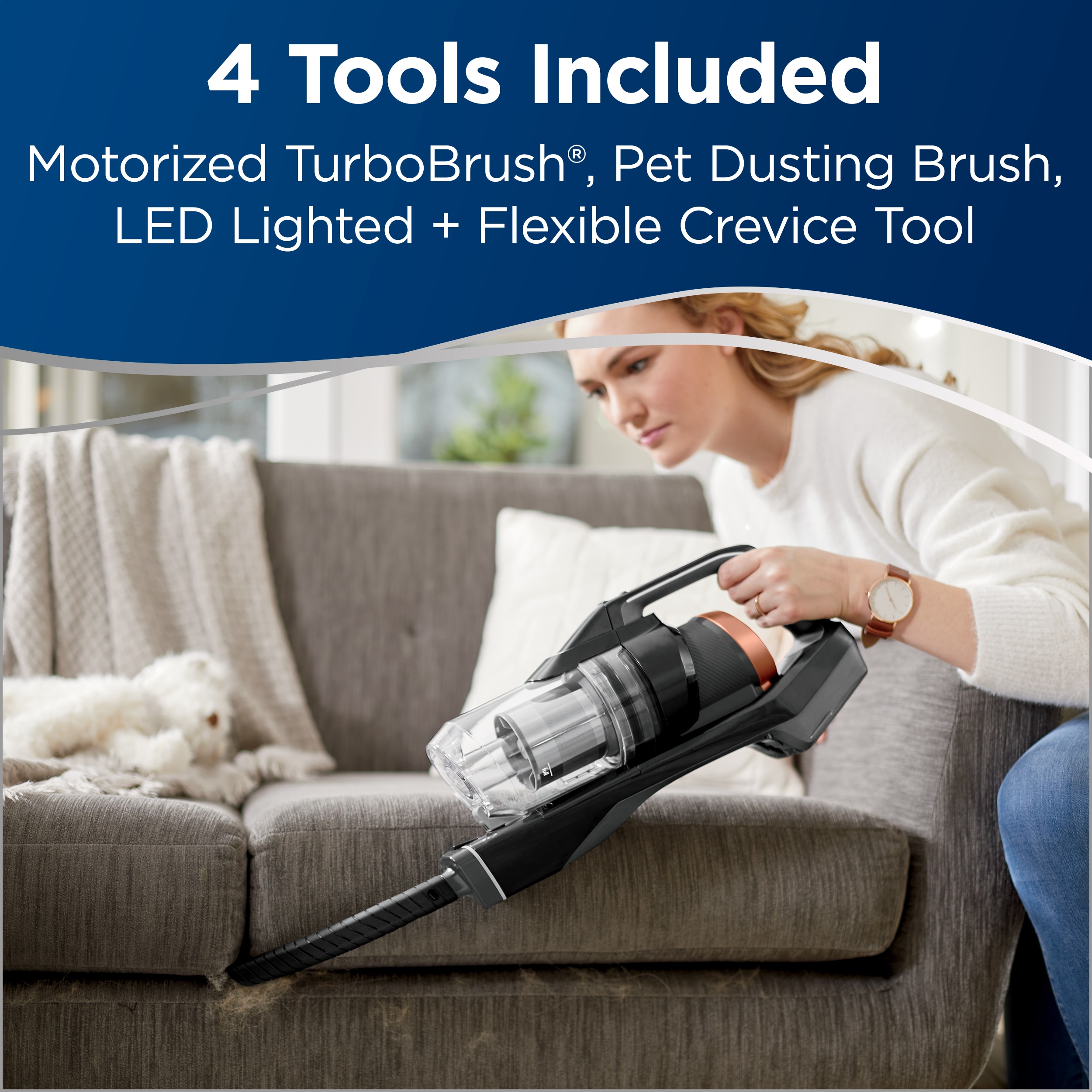 Bissell Flexible Crevice Tool fits ICONpet Cordless Vacuum Cleaner, 1620766  - Seneca River Trading, Inc.