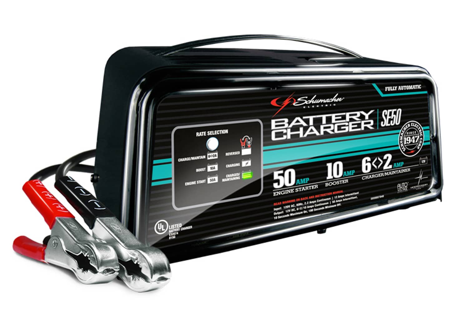 DieHard® 50-Amp Battery Charger and Maintainer 