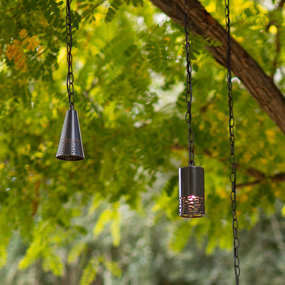 Bronze Aluminum LED Indoor/Outdoor Pendant Light