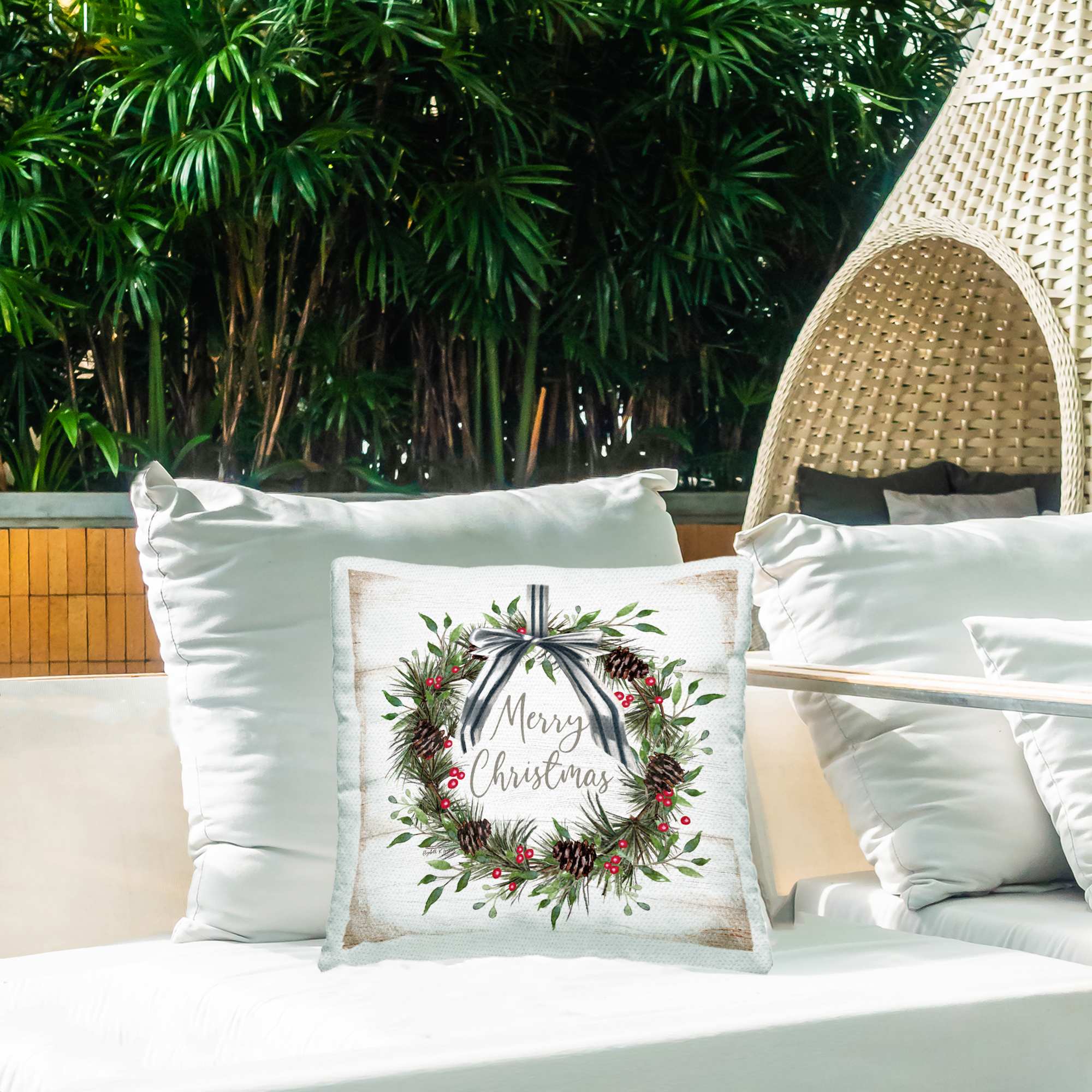 Stupell Industries PLP-141-OSQ-18X18 Outdoor-Accent-Pillows - View #3