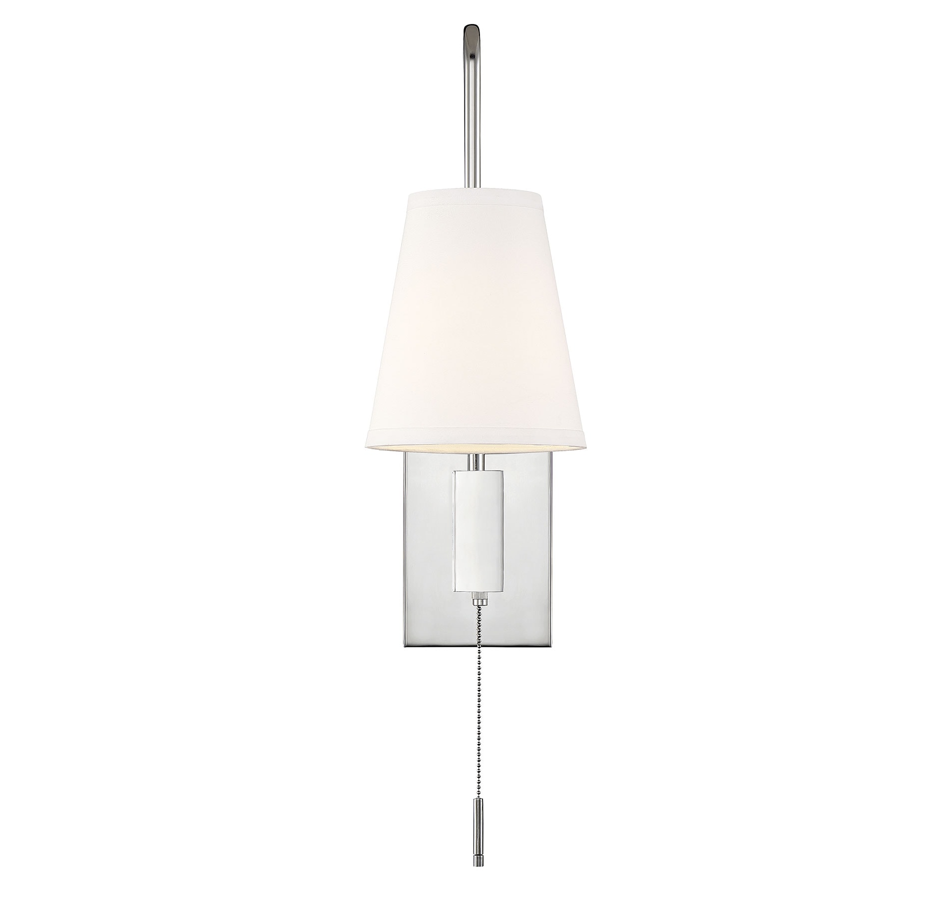 Owen Polished Nickel Dimmable Adjustable Wall Sconce