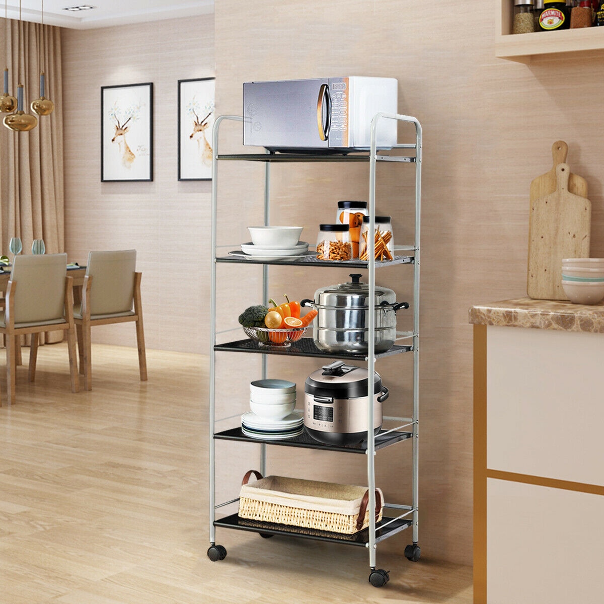 Costway HW56831 Free-Standing-Shelving - View #3